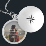 Create Your Own Custom Quote Photo Locket Necklace<br><div class="desc">Create your own custom quote locket featuring one of your favorite photos. Simply add your picture and personalized text.</div>