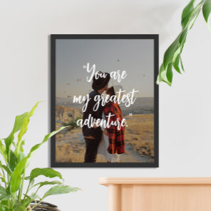 Create Your Own Custom Quote Photo Poster