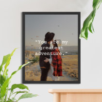 Create Your Own Custom Quote Photo Poster