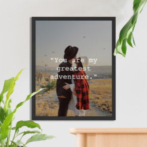 Create Your Own Custom Quote Photo Poster