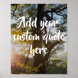 Create Your Own Custom Quote Poster