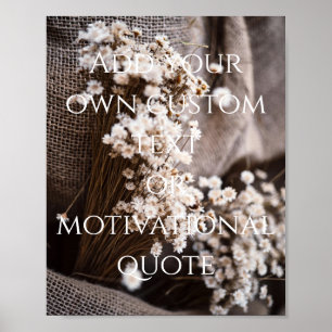 Create Your Own Custom Quote Poster
