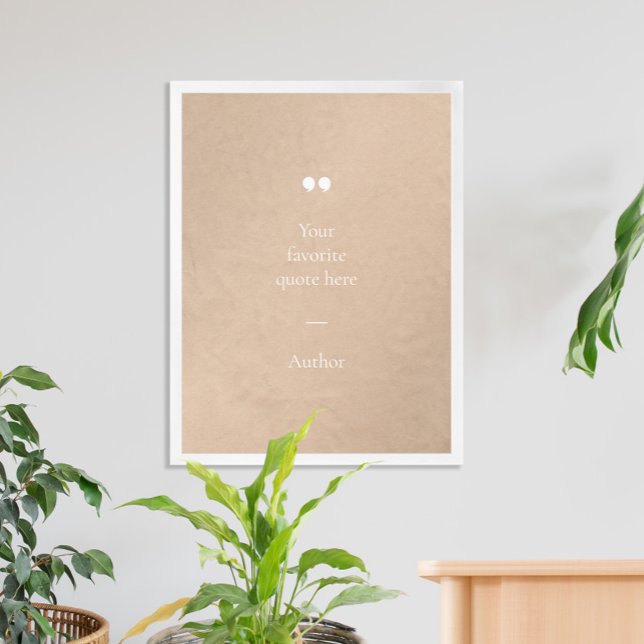 Create Your Own Custom Quote Poster (Creator Uploaded)