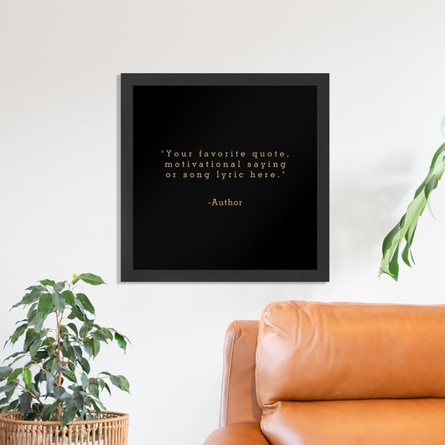 Create Your Own Custom Quote Poster (Creator Uploaded)