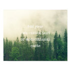Create Your Own Custom Quote Poster - Forest