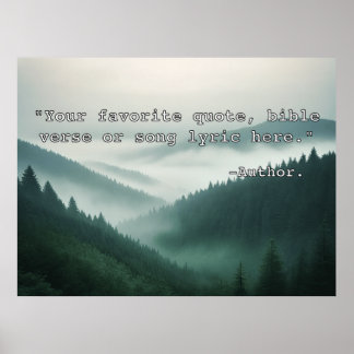Create Your Own Custom Quote Poster Text & Image 3