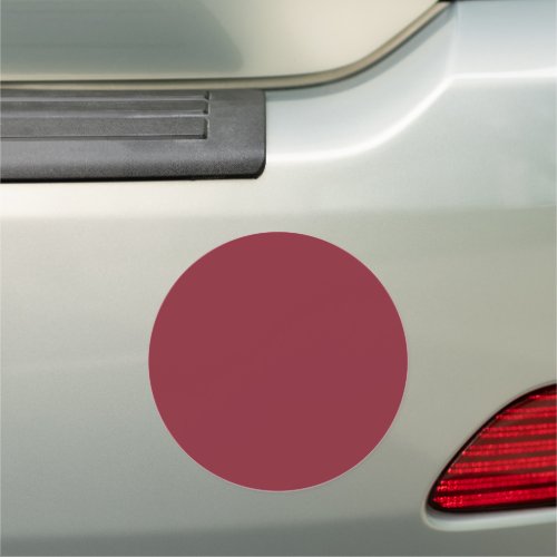 Create Your Own Custom Red Car Magnet