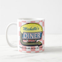 Create Your Own Custom Retro 50's Diner Sign