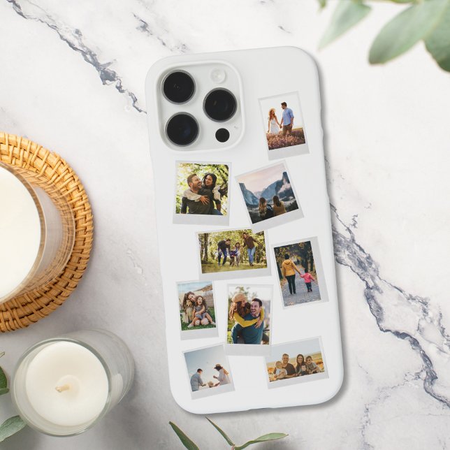 Create Your Own Custom Retro Instant Photo Collage Case-Mate iPhone Case (Creator Uploaded)