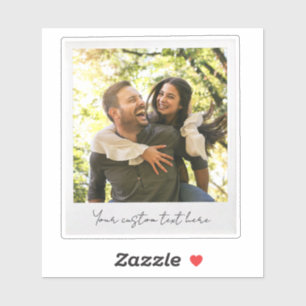 Create Your Own Custom Retro Photo Sticker