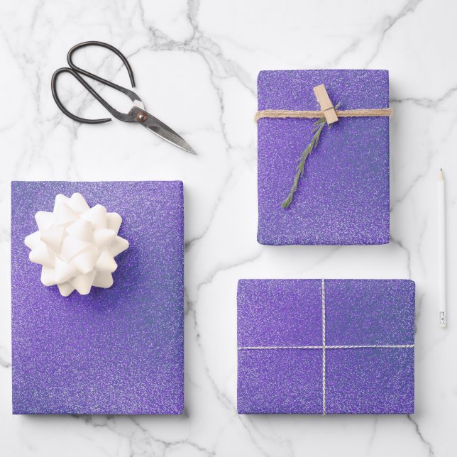 Create Your Own Custom Retro Static Texture Wrapping Paper Sheets (Front)