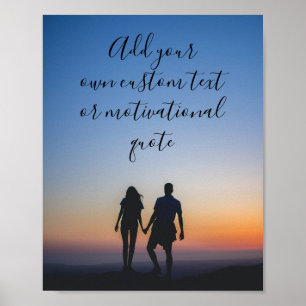 Create Your Own Custom Romance Quote Poster