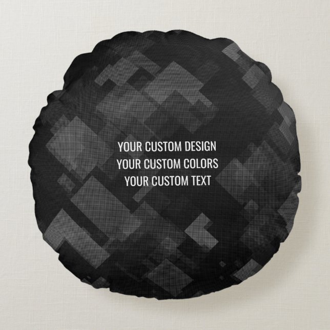 Create Your Own Custom Round Pillow (Front)