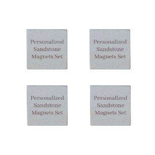 Create Your Own Custom Sandstone Stone Set Magnet