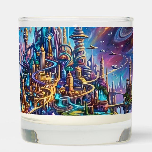 Create your own custom  scented candle (Front)