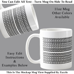 Create Your Own Custom Short Hidden Message 099B Coffee Mug