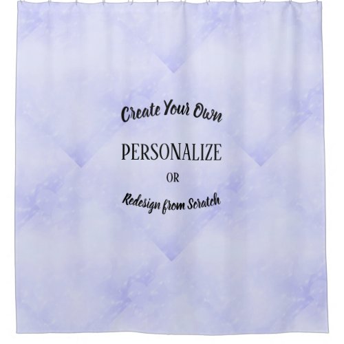 Create Your Own Custom Shower Curtain