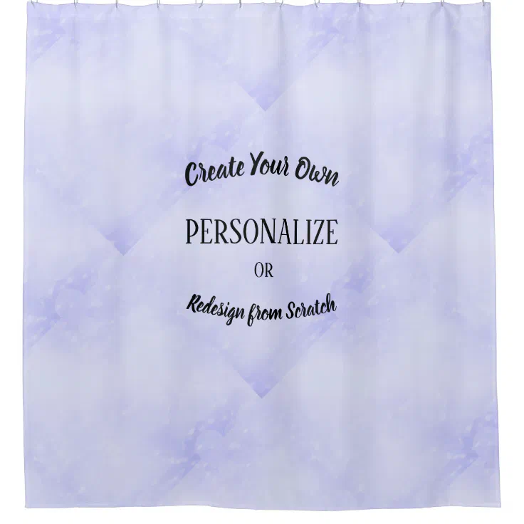 Create Your Own Custom Shower Curtain Zazzle
