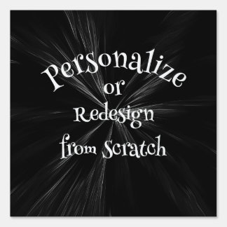 Create Your Own Custom Sign
