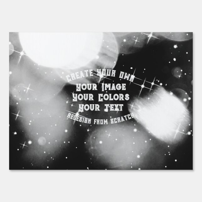 Create Your Own Custom Sign (Front)