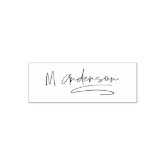 Signature Elegant Personalized Rubber Stamp