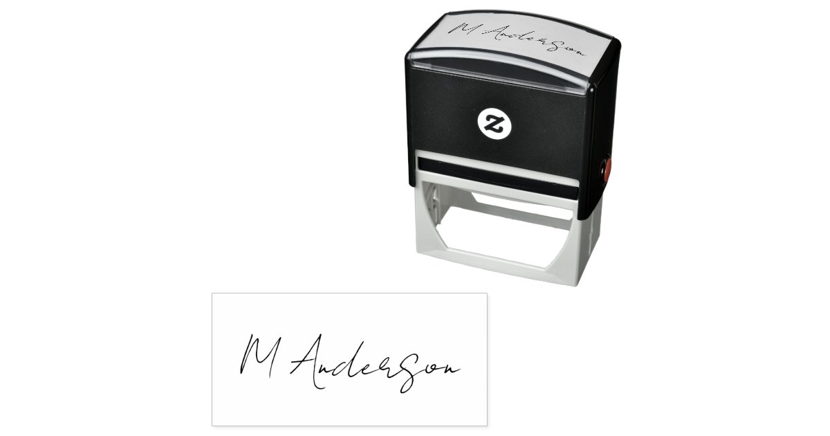 Create Your Own 1.5x1.5 Self Inking Rubber Stamp