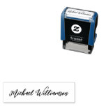 Create Your Own Custom Signature Personalized Self Self-inking Stamp