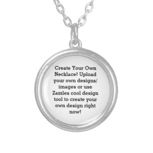 Create Your Own Custom Silver Plated Necklace
