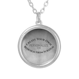 Create Your Own Custom Silver Plated Necklace
