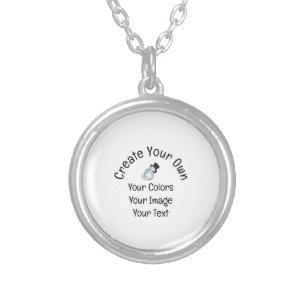 Create Your Own Custom Silver Plated Necklace