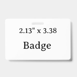 Create Your Own Custom Simple Design Badge