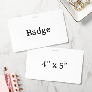 Create Your Own Custom Simple Design Badge