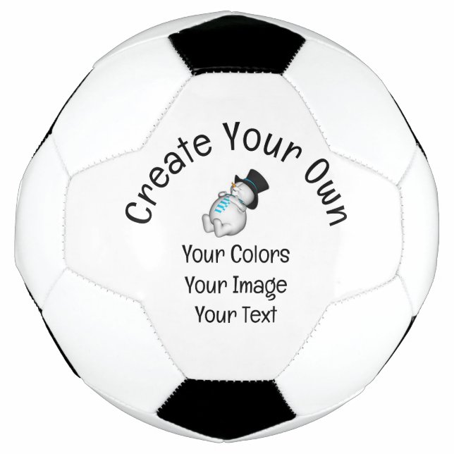 Create Your Own Custom Soccer Ball (Front)