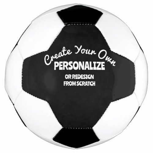 Create Your Own Custom Soccer Ball