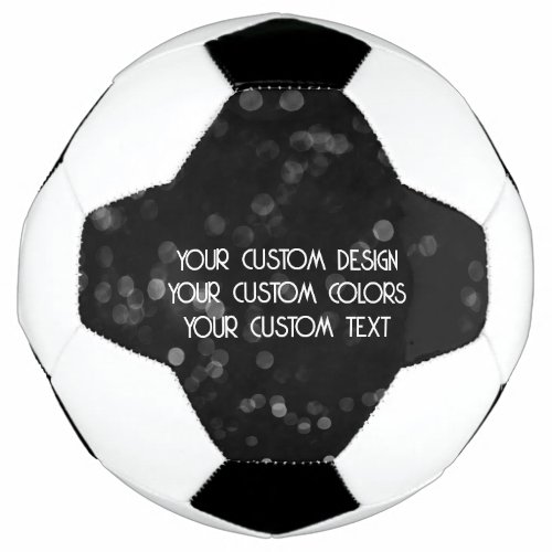 Create Your Own Custom Soccer Ball