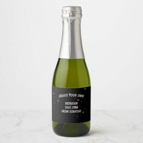 Create Your Own Custom Sparkling Wine Label