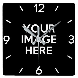 Create Your Own Custom Square Wall Clock