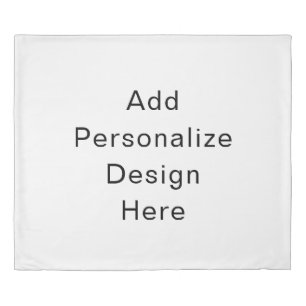 create your own custom Standard king Duvet Cover