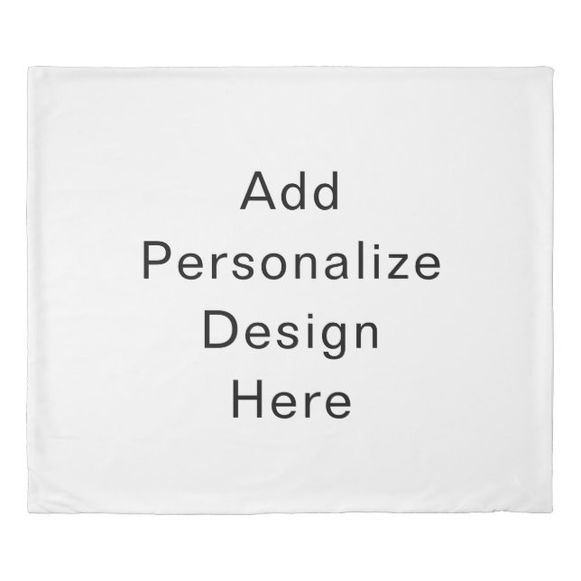 create your own custom Standard king Duvet Cover (Front)
