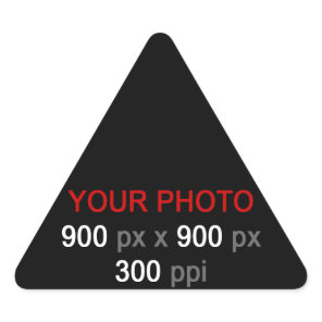 Create Your Own Custom Sticker Triangle