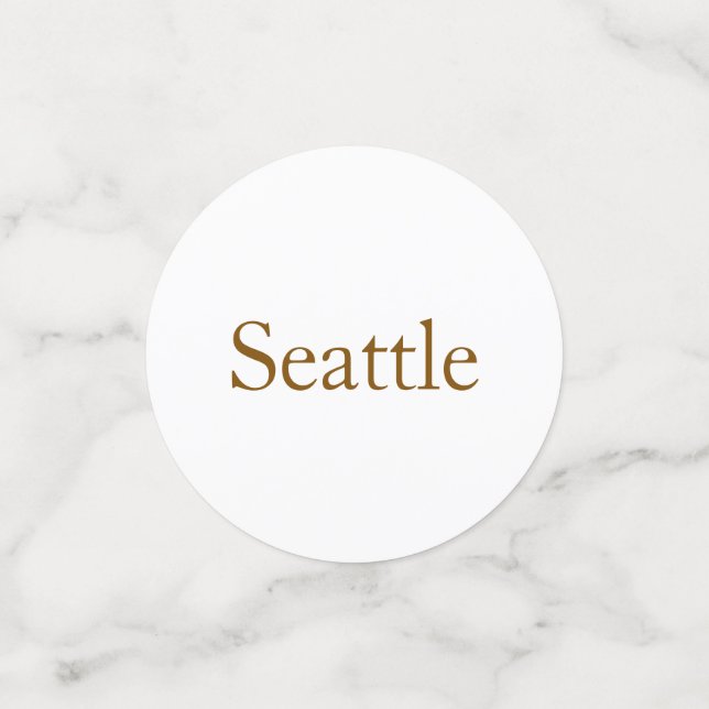 Create Your Own Custom Table Confetti (Small Front)