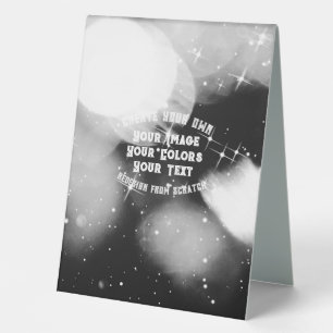 Create Your Own Custom Table Tent