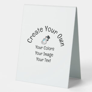 Create Your Own Custom Table Tent