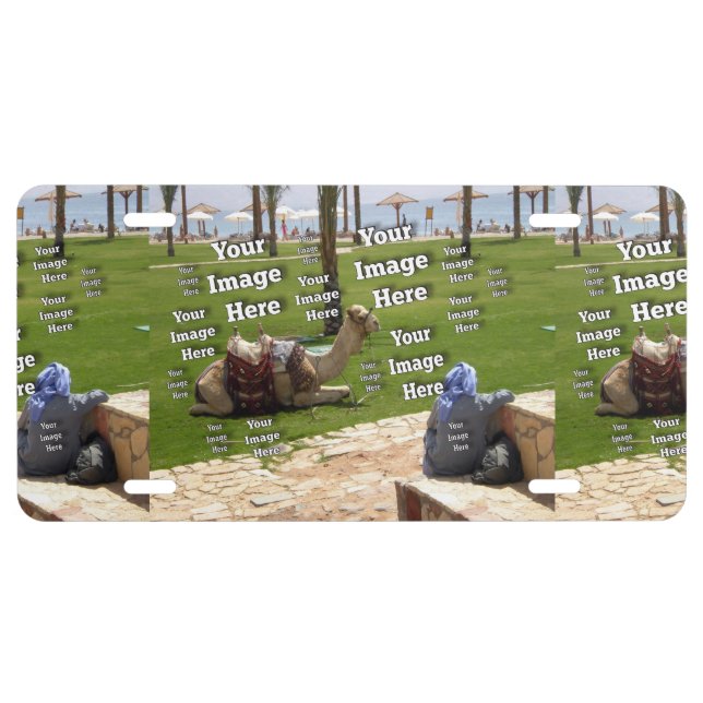 🤍 Create Your Own Custom Template License Plate (Front)