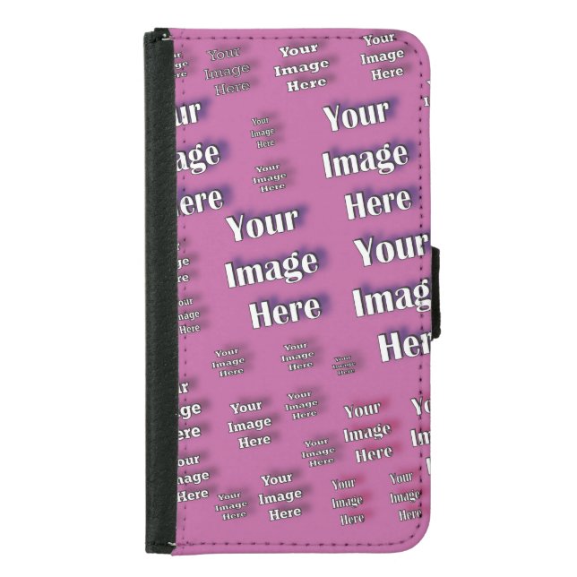 🤍 Create Your Own Custom Template Samsung Galaxy Wallet Case (Front)