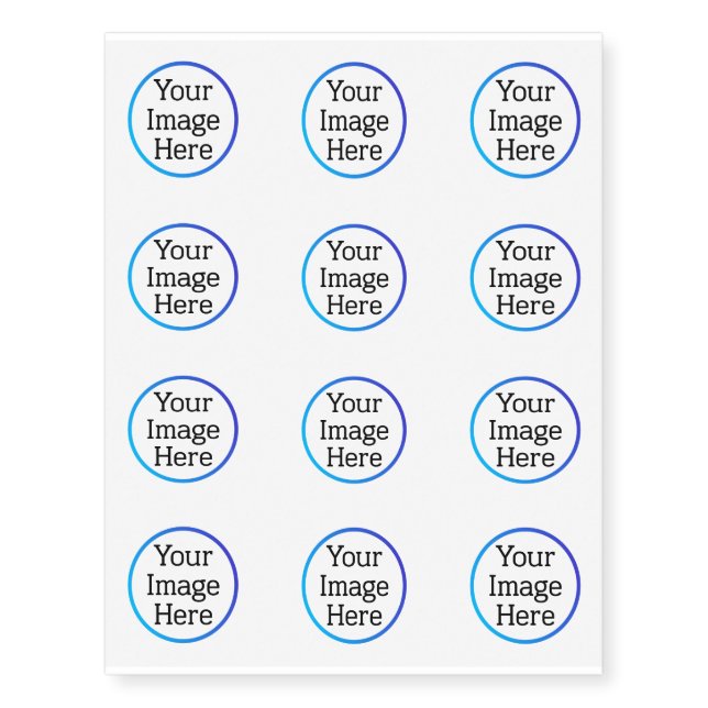 Create Your Own Custom  Temporary Tattoos (Front)