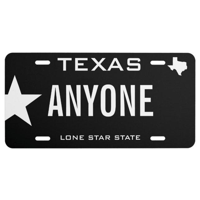 Create Your Own Custom Texas License Plate | Zazzle Create Your Own Custom Texas License Plate | Zazzle