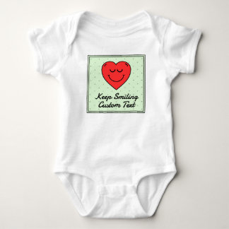 Create your own custom text baby body suit  bodysuit