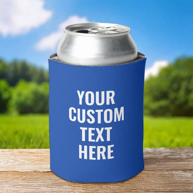 Create Your Own Custom Text Can Cooler (Creator Uploaded)