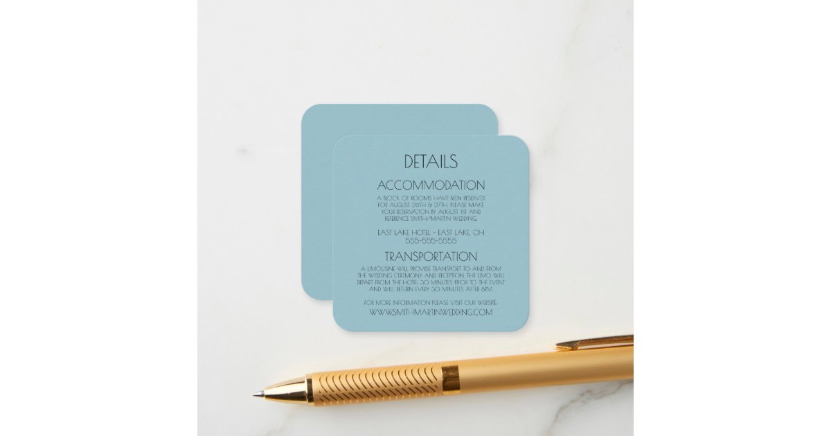 Create Your Own Custom Text Enclosure Card | Zazzle